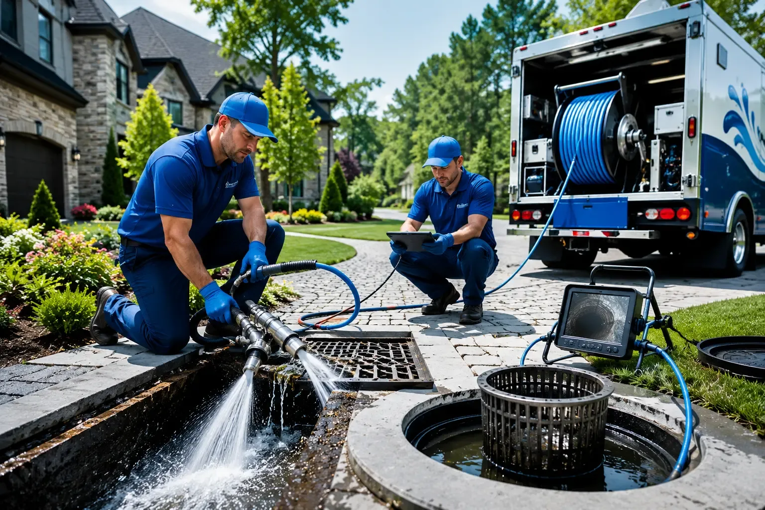Local outdoor drain cleaning professionals in Drake, CO